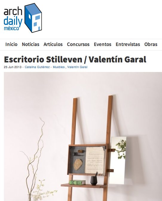 ArchDaily México feature on Stilleven