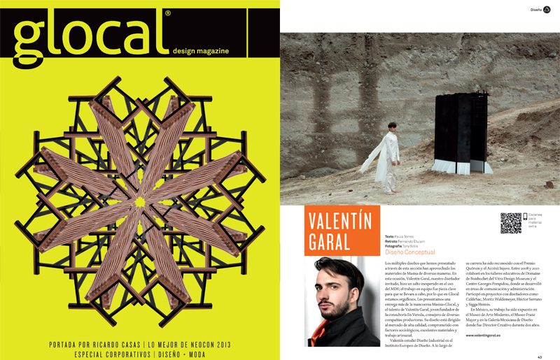 Glocal Design Magazine feature on Profile
