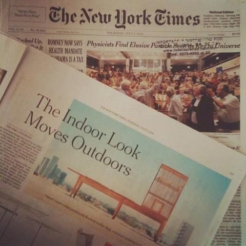 The New York Times feature on Family Bench